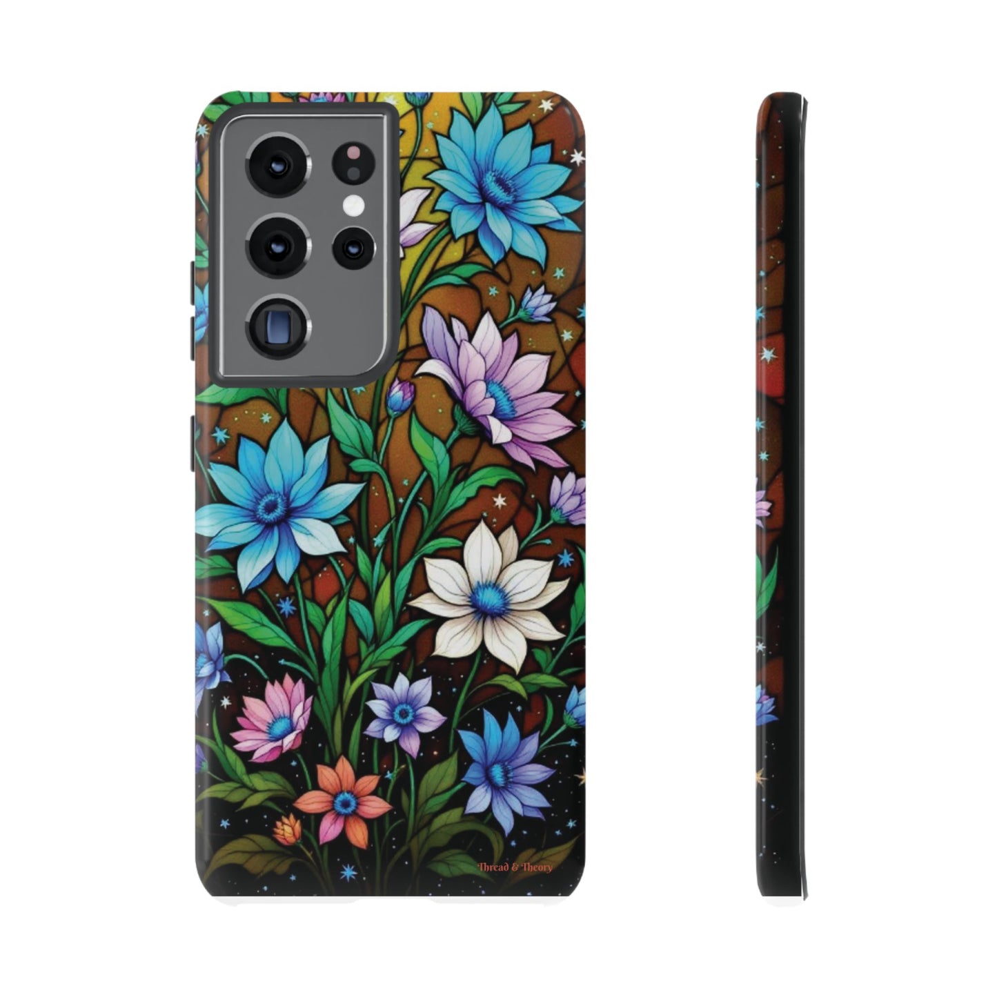 All things Samsung Floral Pattern Phone Case - Tough Cases with Vibrant Flowers