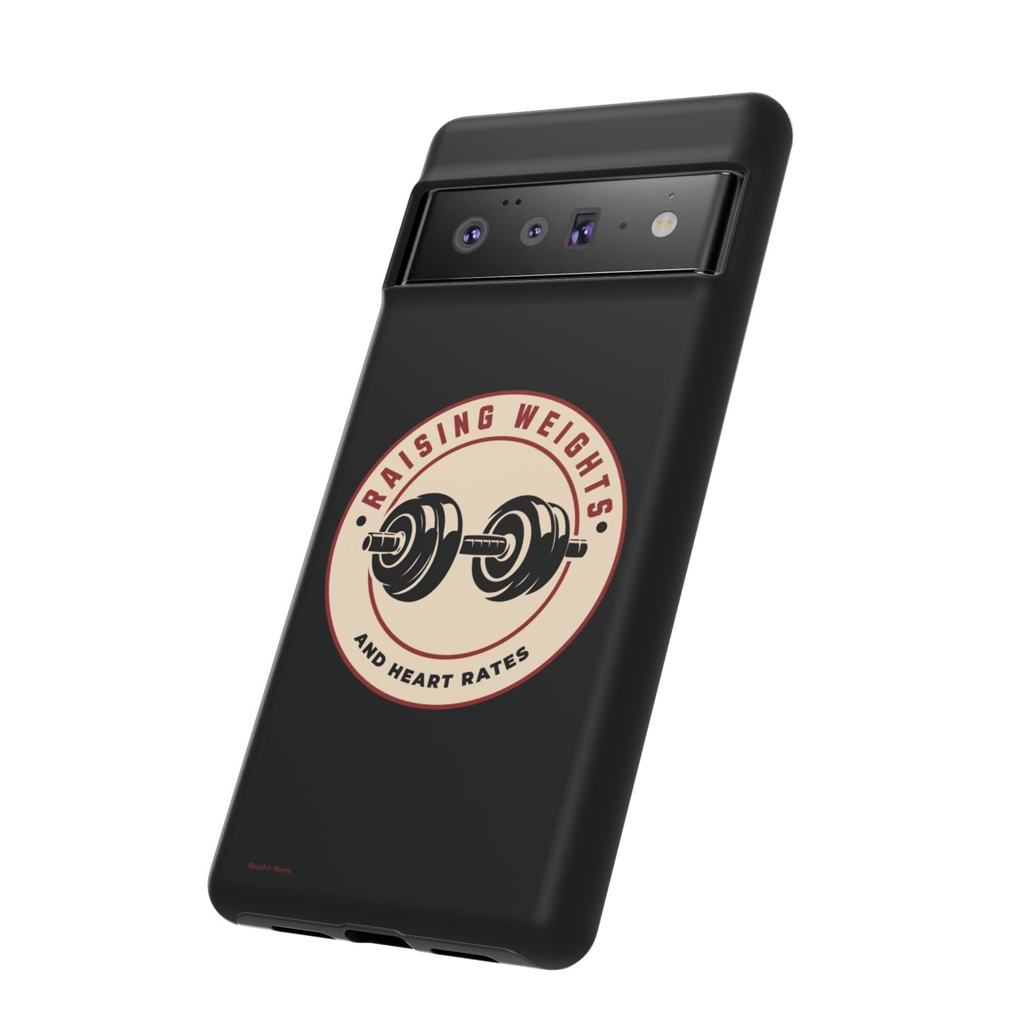 Pixel Me Raising Weights Phone Case