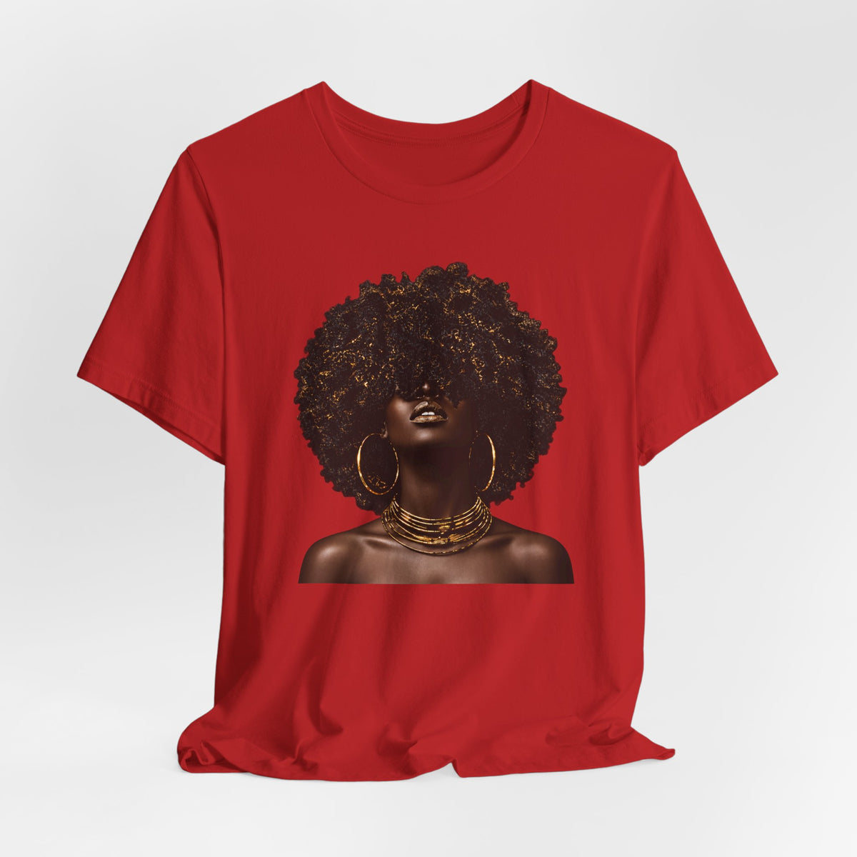 Afro Chic Portrait T-Shirt
