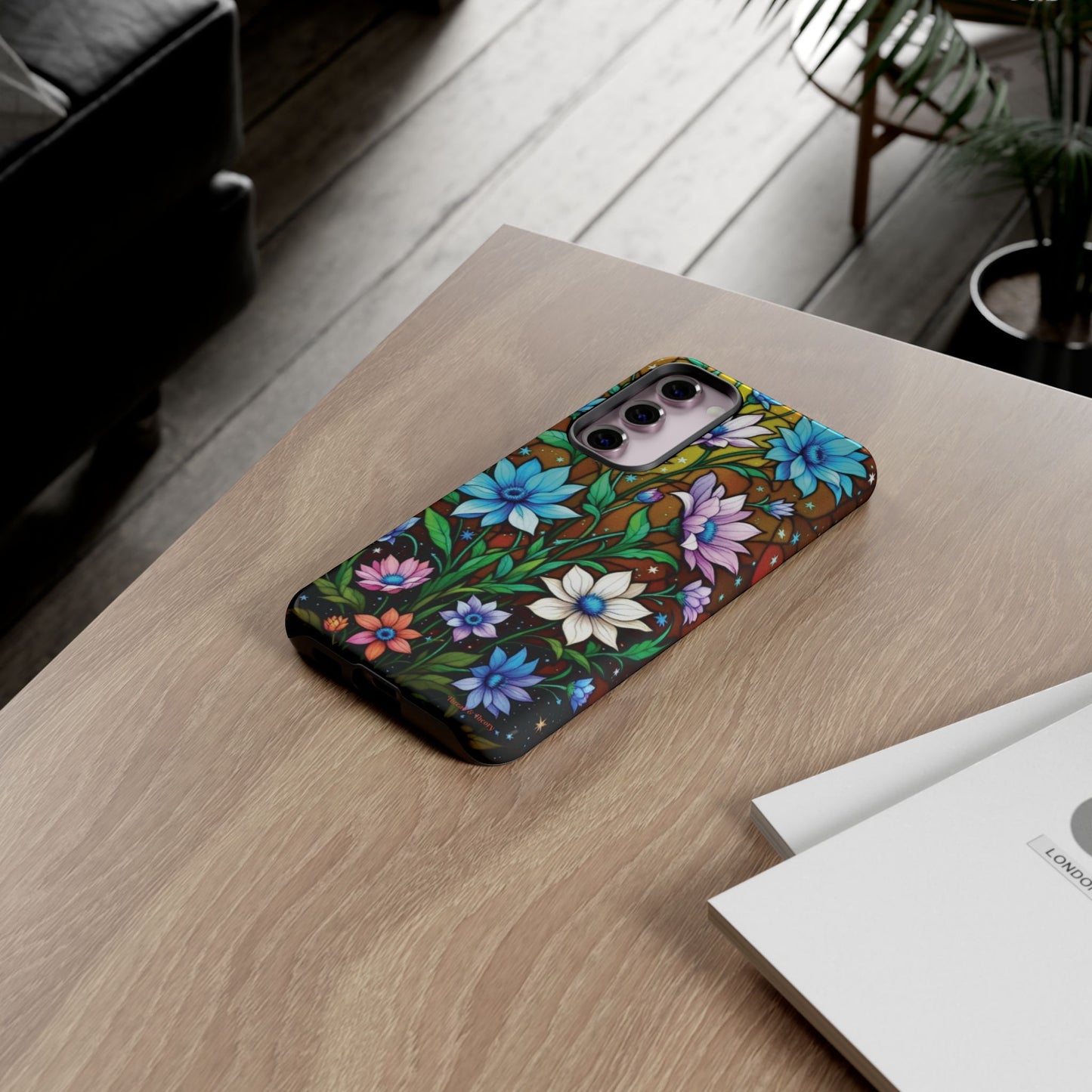 All things Samsung Floral Pattern Phone Case - Tough Cases with Vibrant Flowers