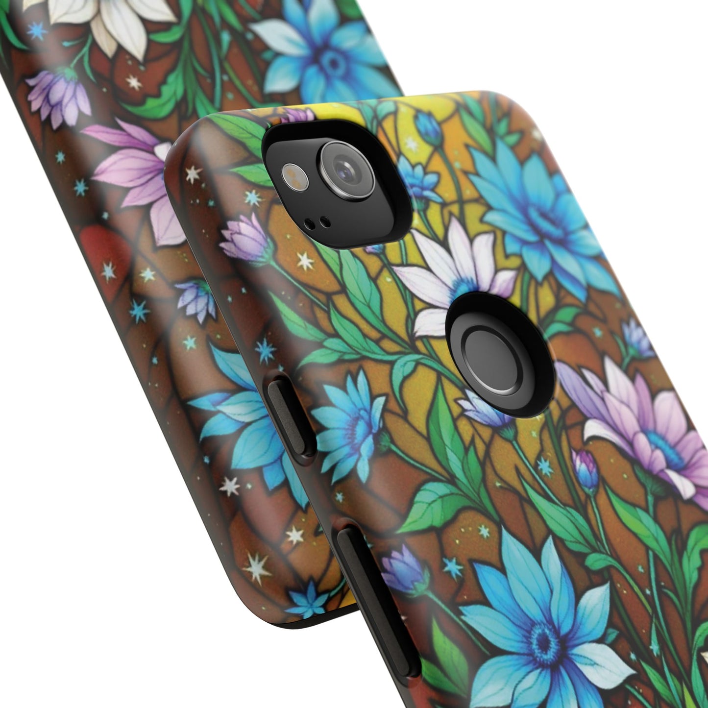 Pixel Me Floral Tough Case - Stylish and Durable Phone Protection