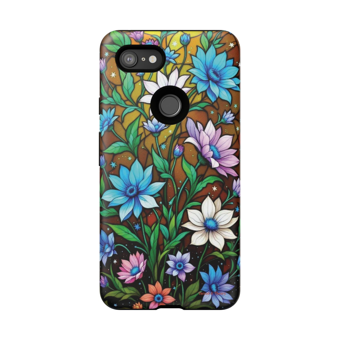 Pixel Me Floral Tough Case - Stylish and Durable Phone Protection