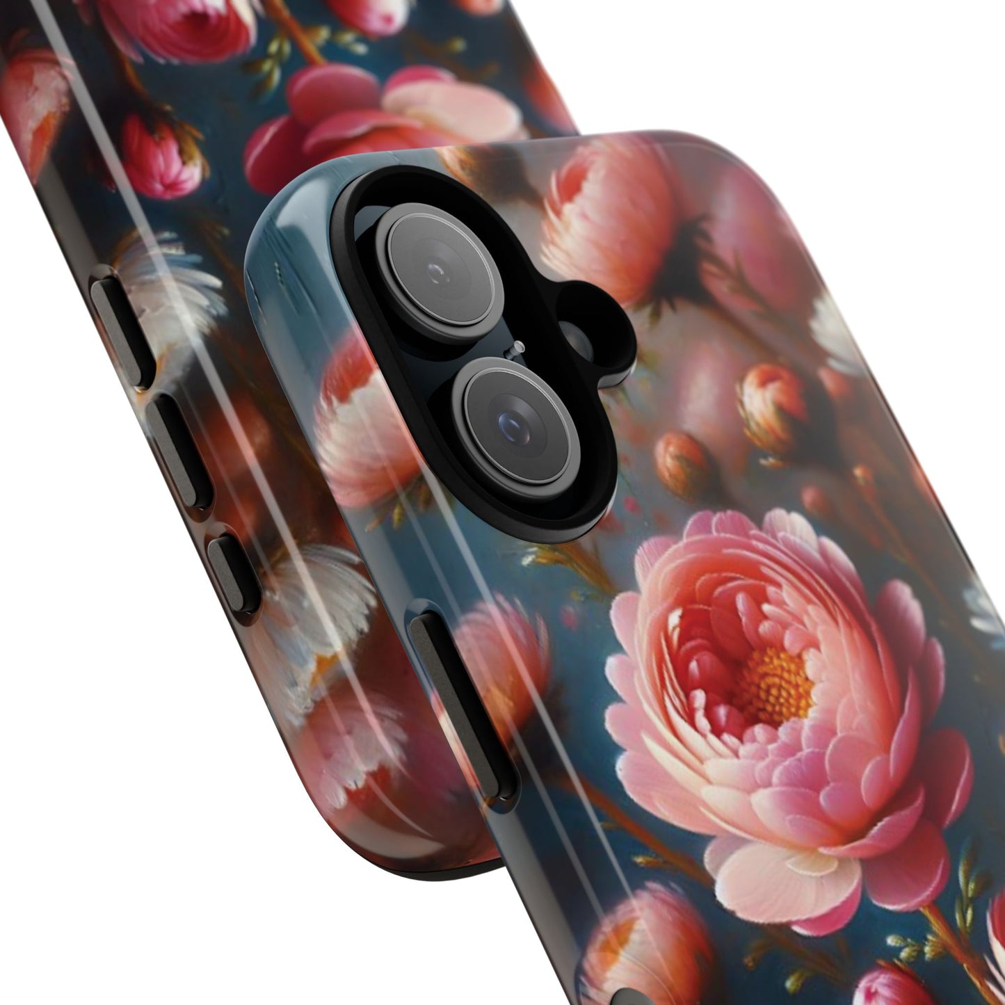 iPhone Lovers Floral Camera Phone Case - Tough & stylish protection case