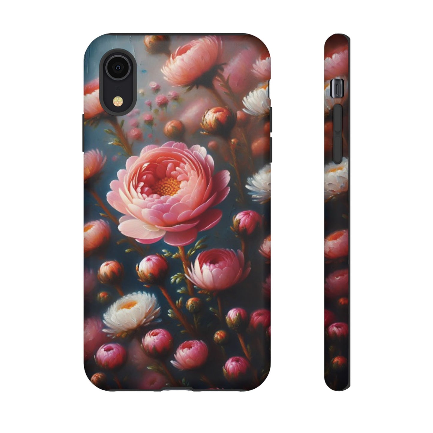 iPhone Lovers Floral Camera Phone Case - Tough & stylish protection case