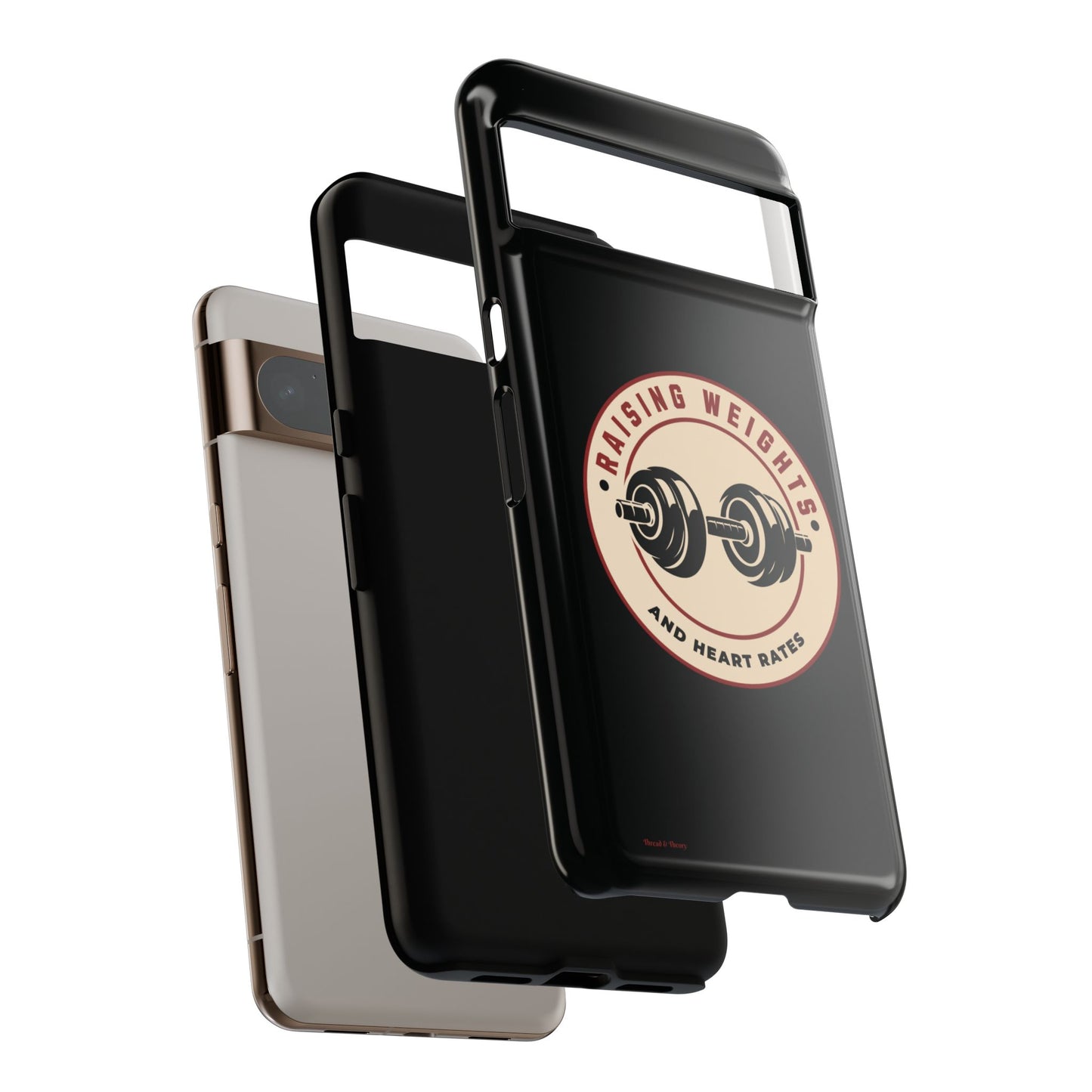 Pixel Me Raising Weights Phone Case