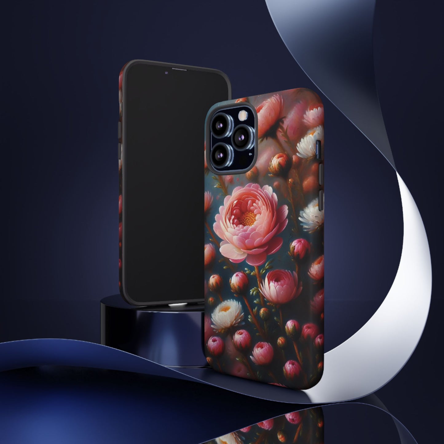 iPhone Lovers Floral Camera Phone Case - Tough & stylish protection case