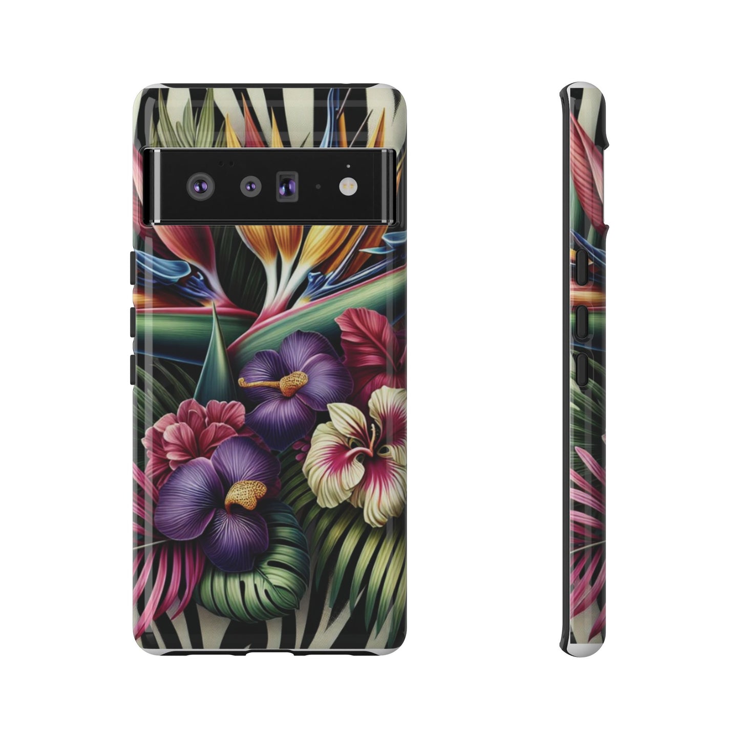 Pixel Me Vibrant Exotic Flower Phone Case