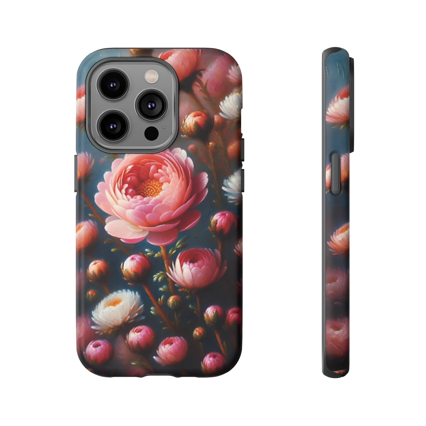 iPhone Lovers Floral Camera Phone Case - Tough & stylish protection case