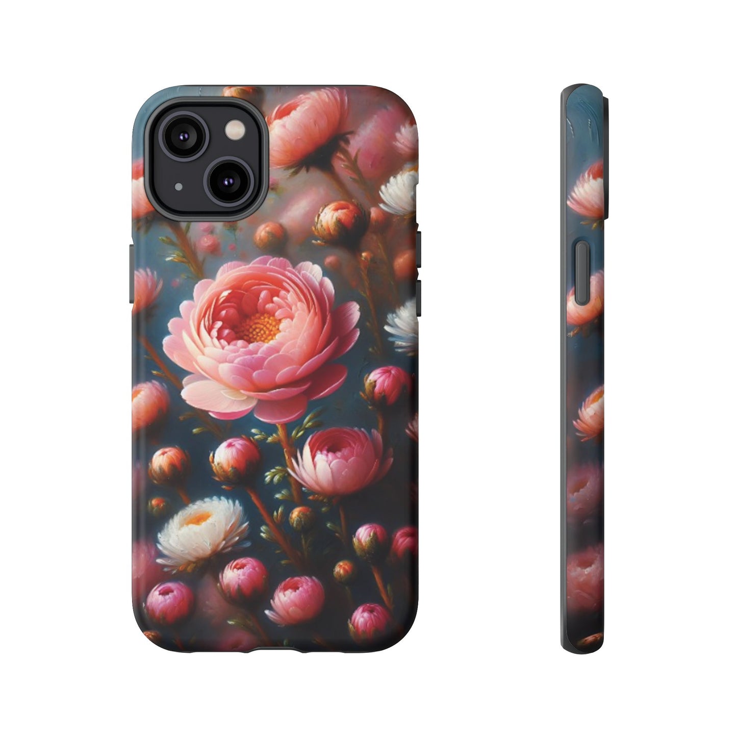 iPhone Lovers Floral Camera Phone Case - Tough & stylish protection case
