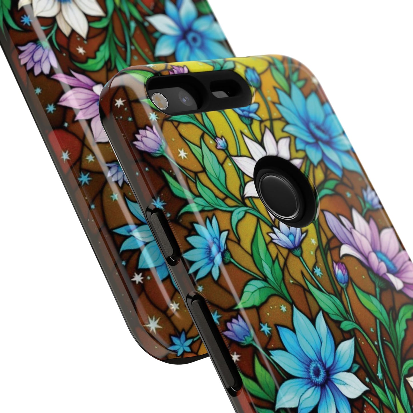 Pixel Me Floral Tough Case - Stylish and Durable Phone Protection