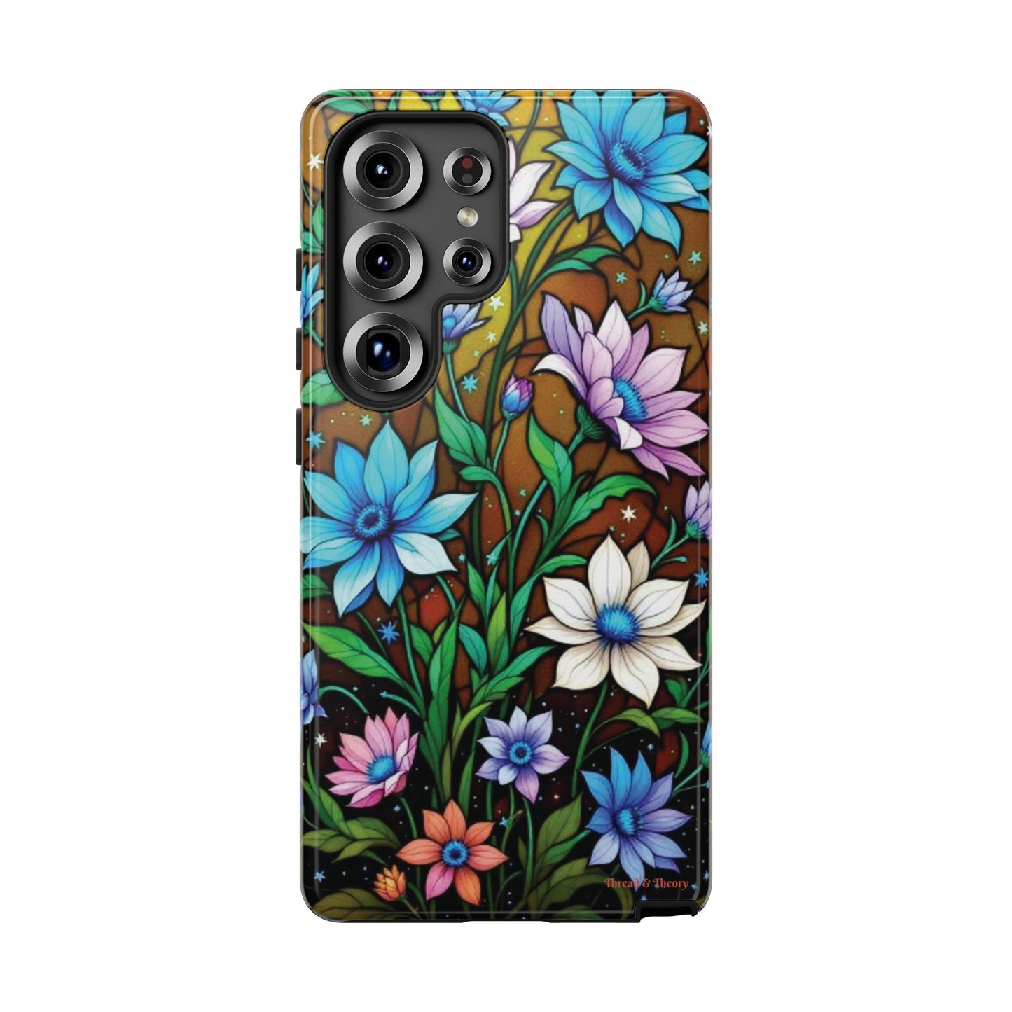 All things Samsung Floral Pattern Phone Case - Tough Cases with Vibrant Flowers