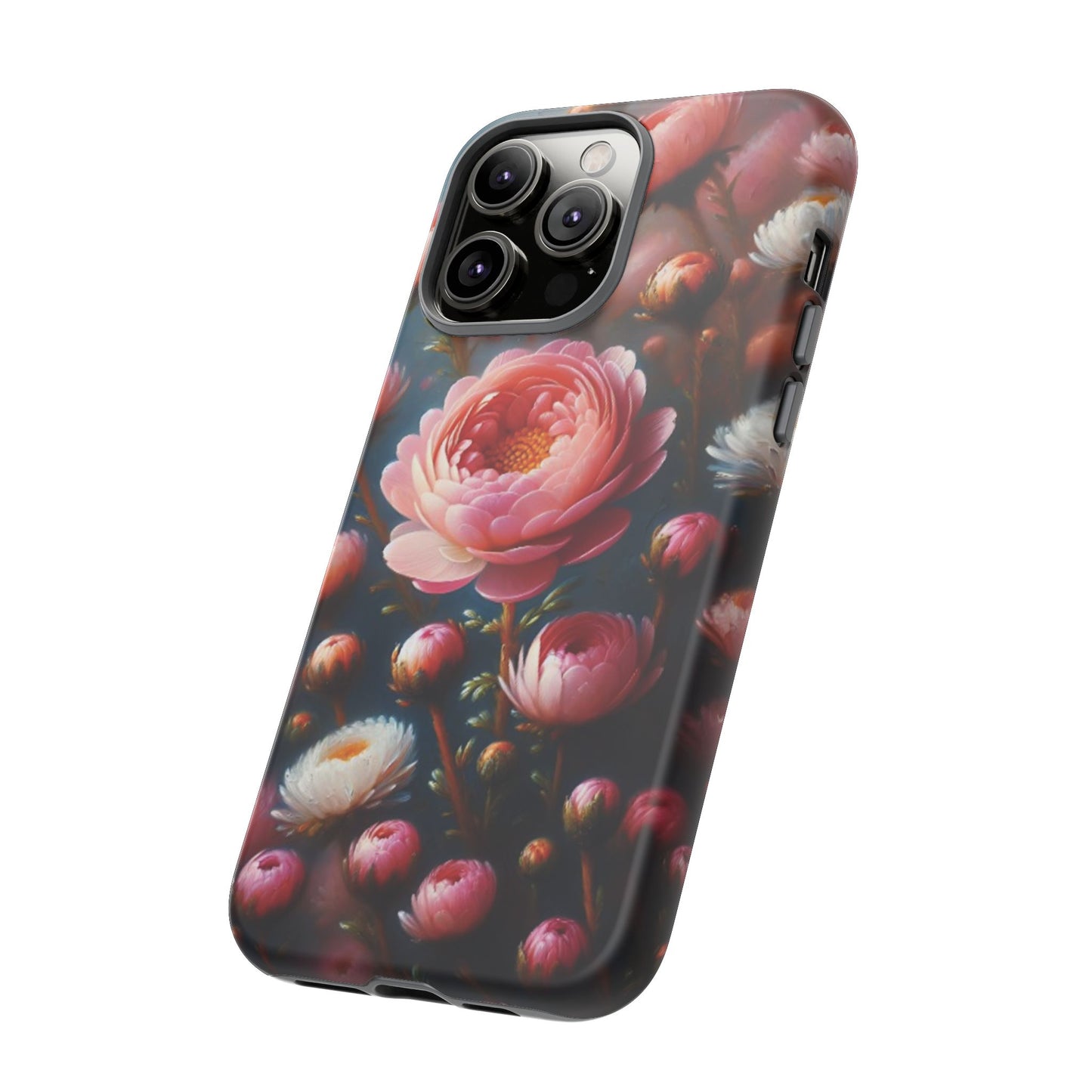 iPhone Lovers Floral Camera Phone Case - Tough & stylish protection case