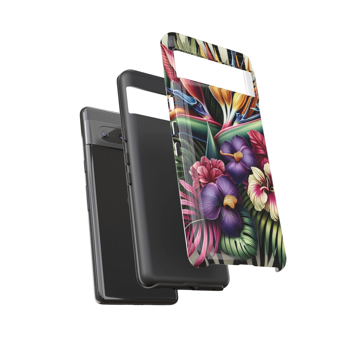 Pixel Me Vibrant Exotic Flower Phone Case