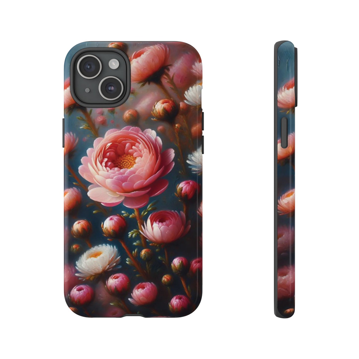 iPhone Lovers Floral Camera Phone Case - Tough & stylish protection case