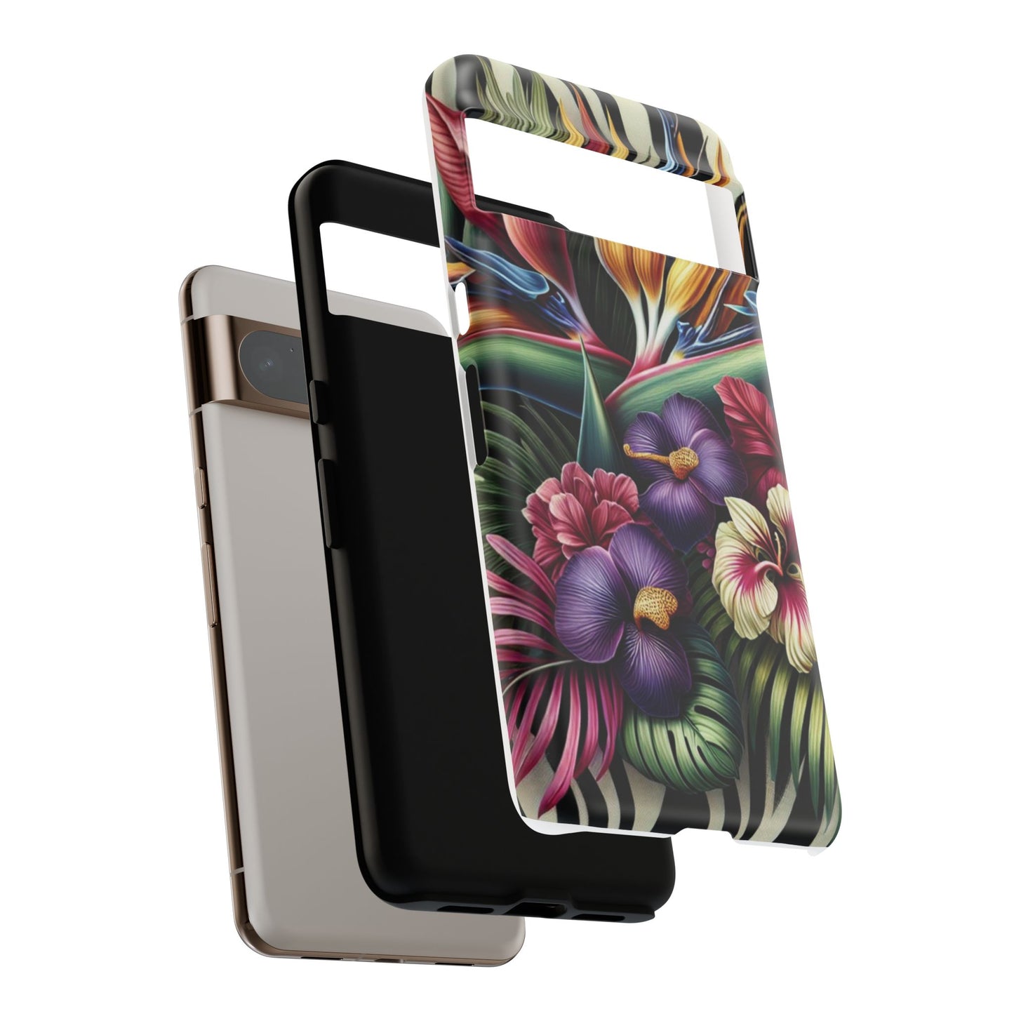 Pixel Me Vibrant Exotic Flower Phone Case