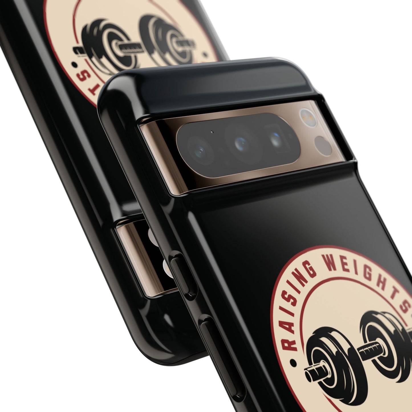 Pixel Me Raising Weights Phone Case