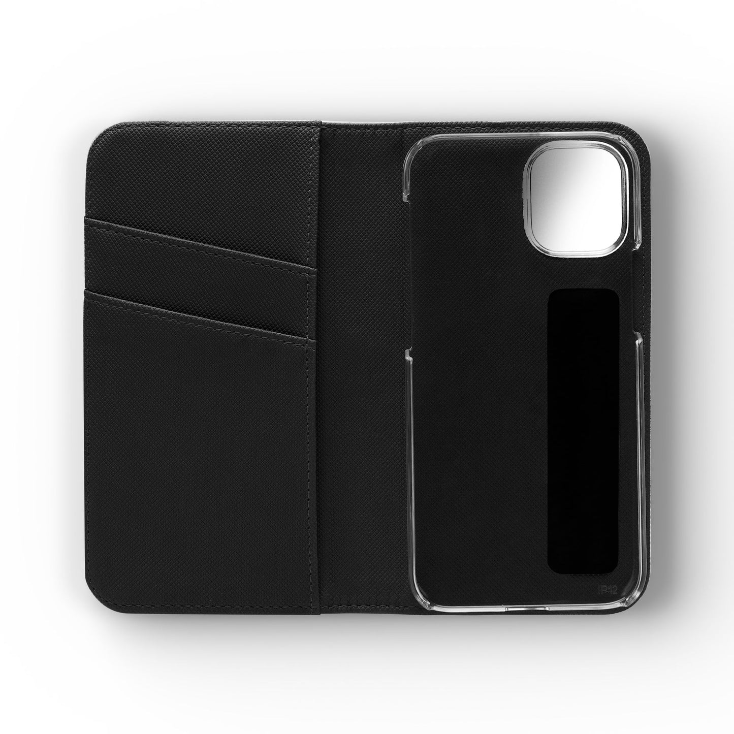 iPhone Lover Vibrant Peacock Design Flip Case Wallet Cover