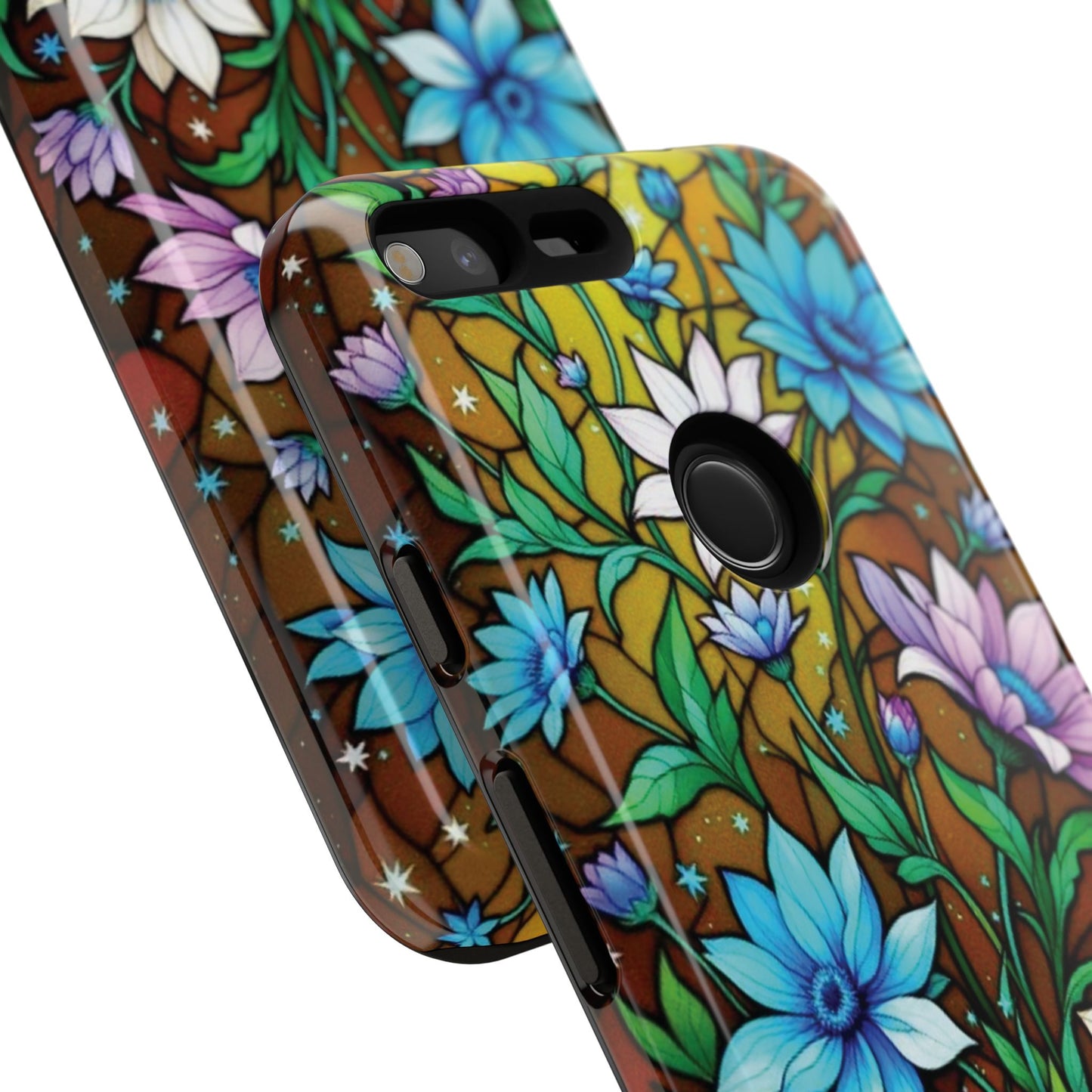 Pixel Me Floral Tough Case - Stylish and Durable Phone Protection