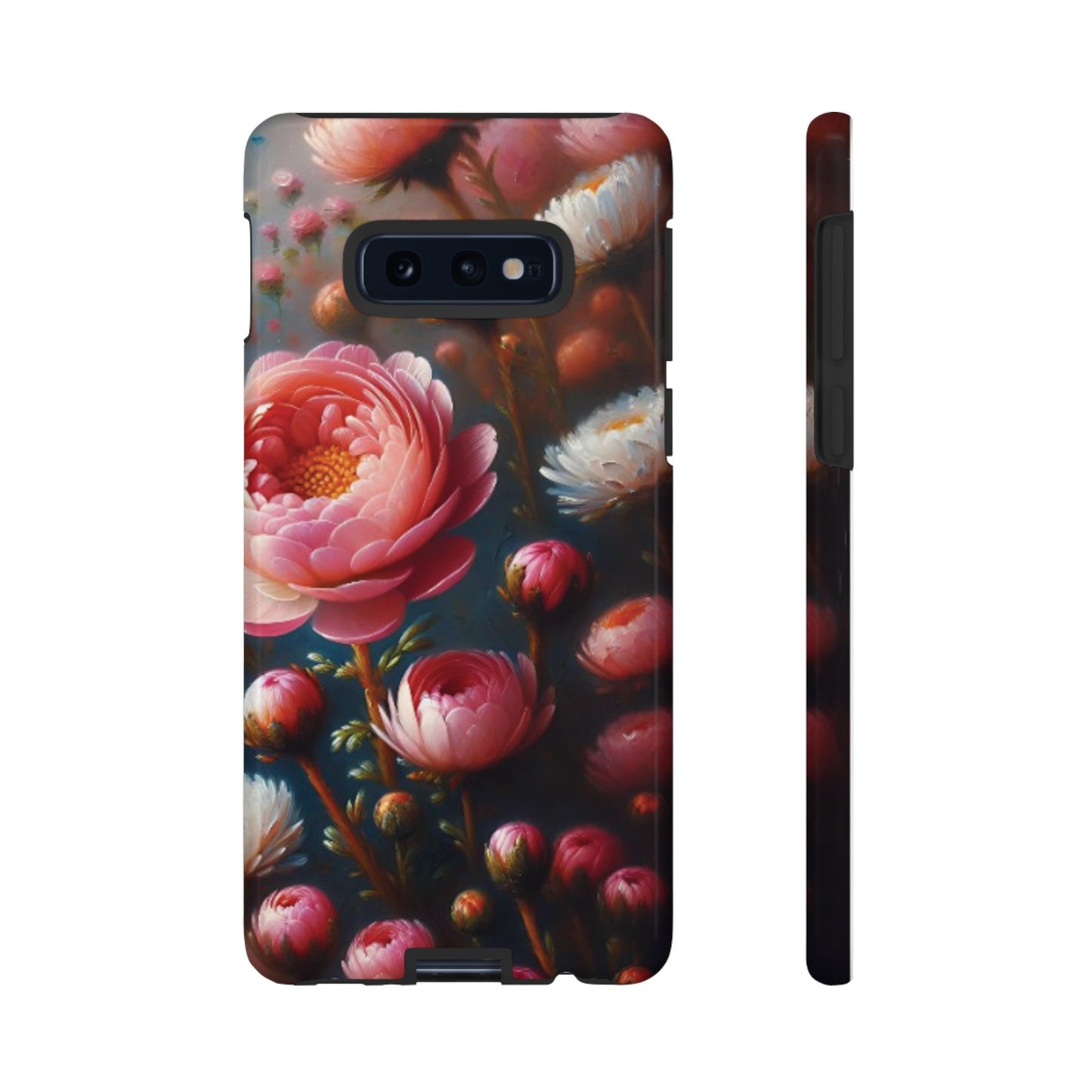 All Things Samsung Floral Tough Phone Case - Elegant Protective Design for Flower Lovers