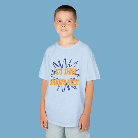 Trendy Kids Tee: Got That Skibidi Rizz