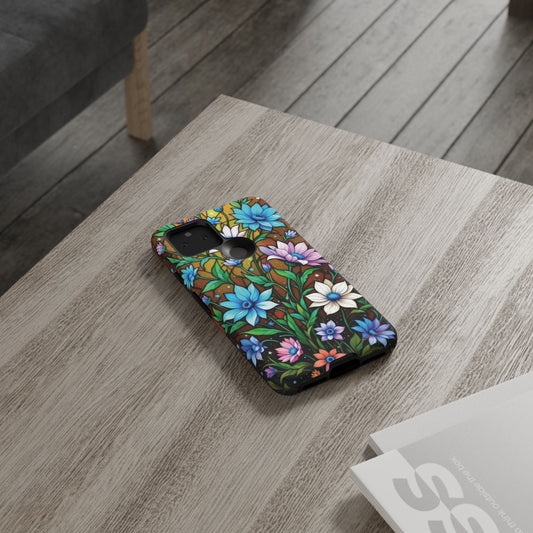 Pixel Me Floral Tough Case - Stylish and Durable Phone Protection