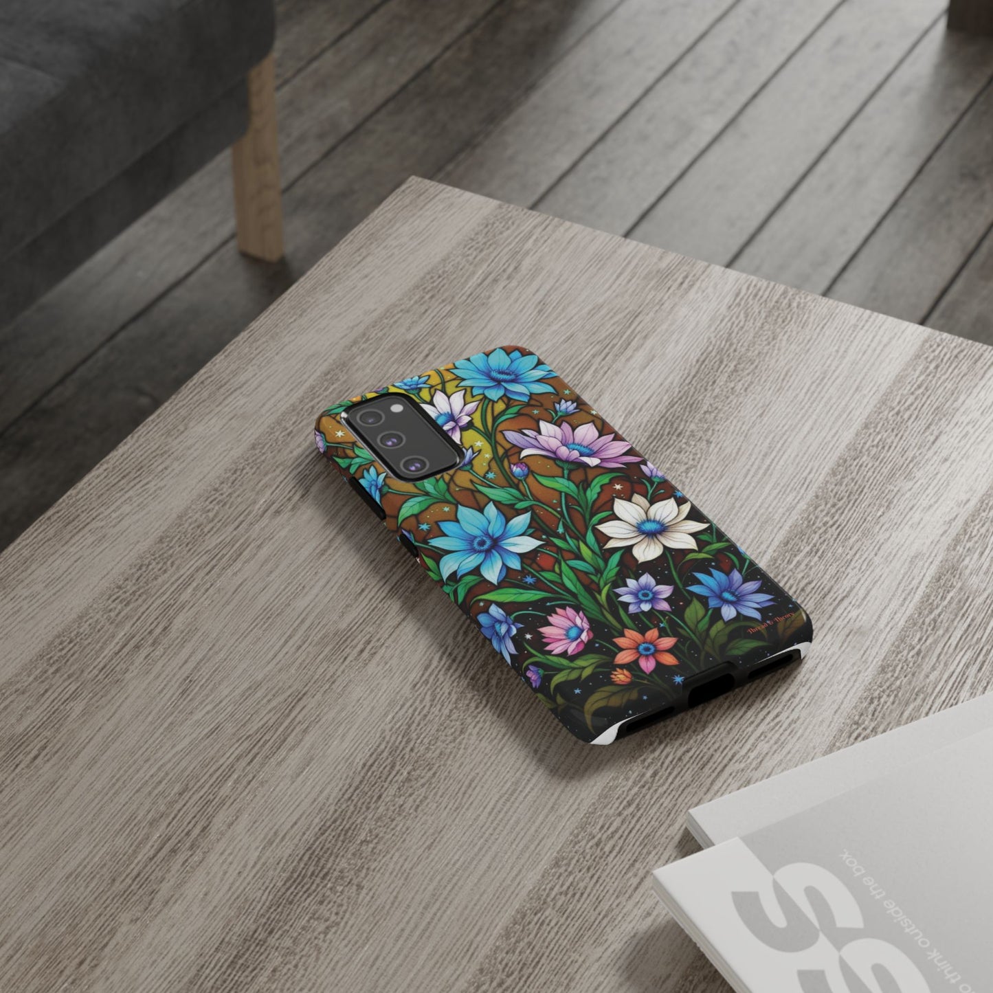 All things Samsung Floral Pattern Phone Case - Tough Cases with Vibrant Flowers