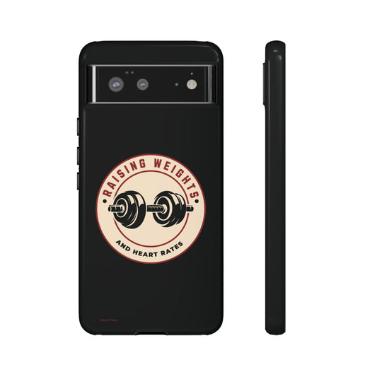 Pixel Me Raising Weights Phone Case