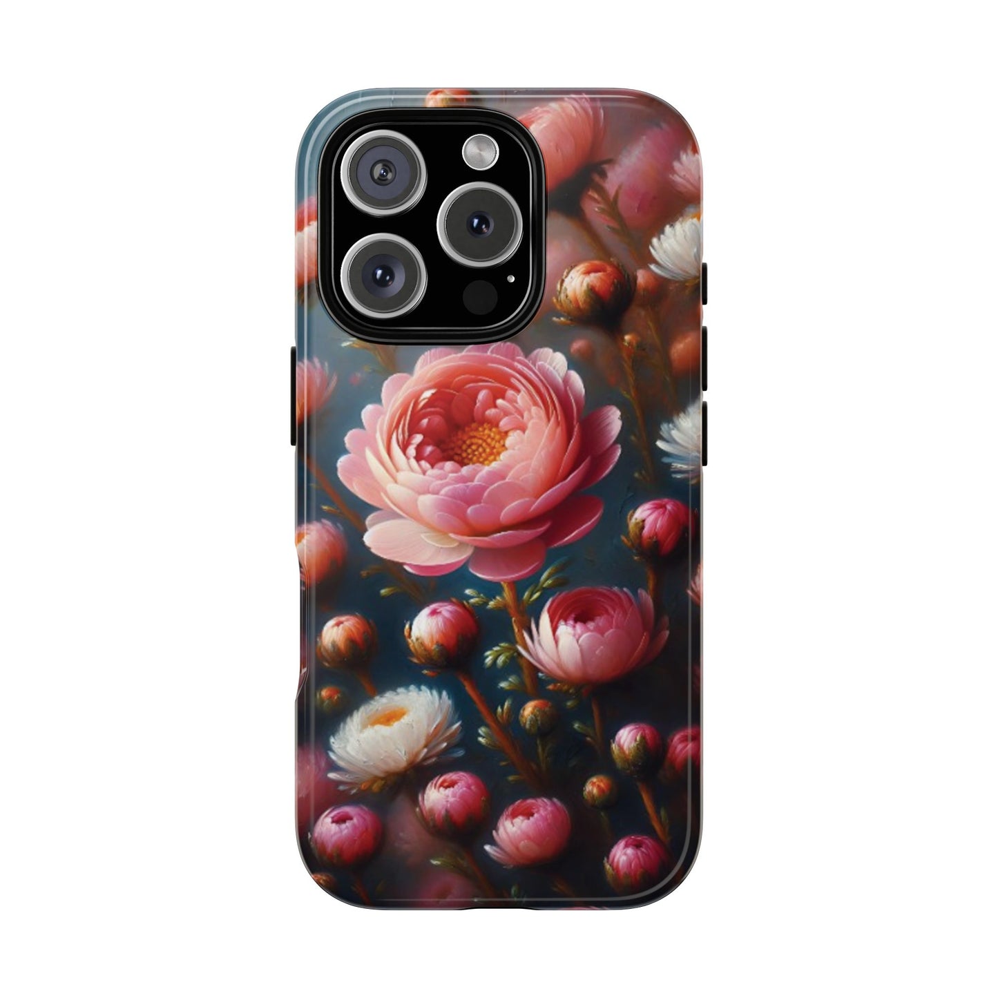 iPhone Lovers Floral Camera Phone Case - Tough & stylish protection case