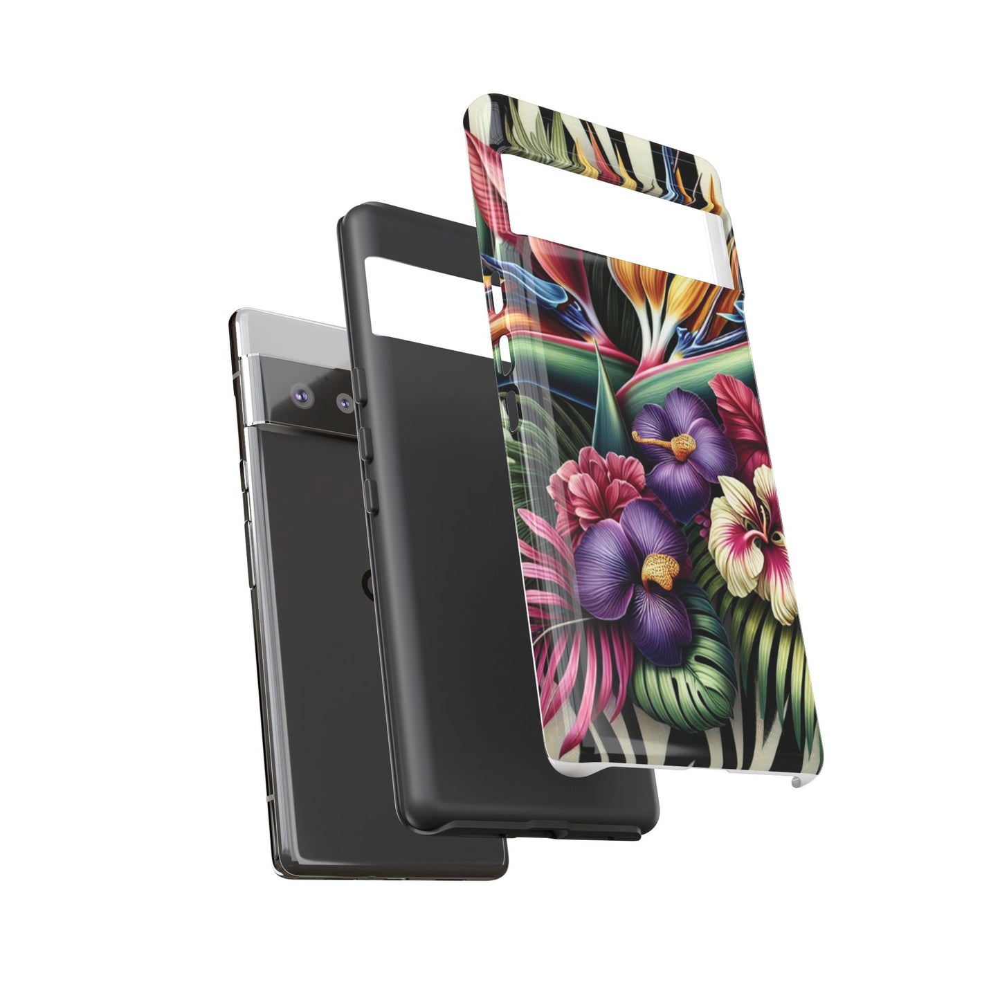 Pixel Me Vibrant Exotic Flower Phone Case