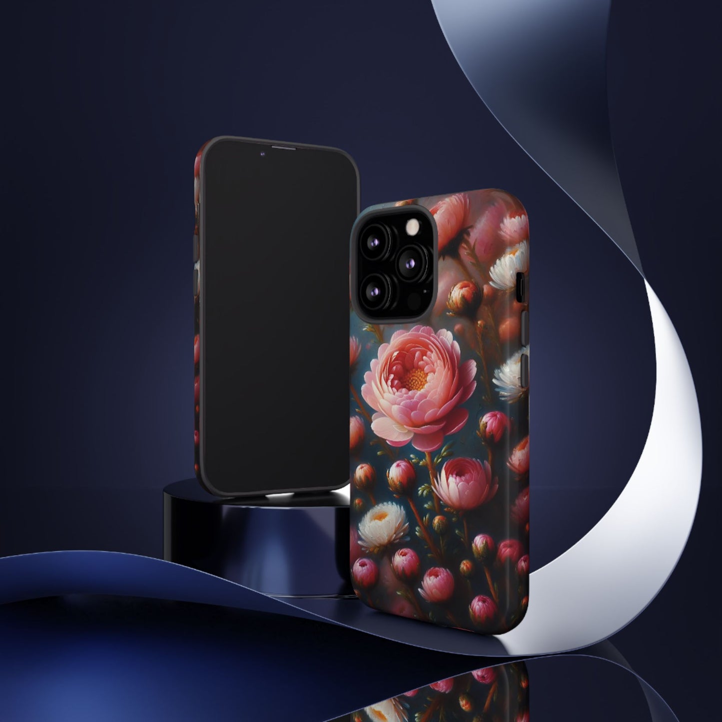 iPhone Lovers Floral Camera Phone Case - Tough & stylish protection case