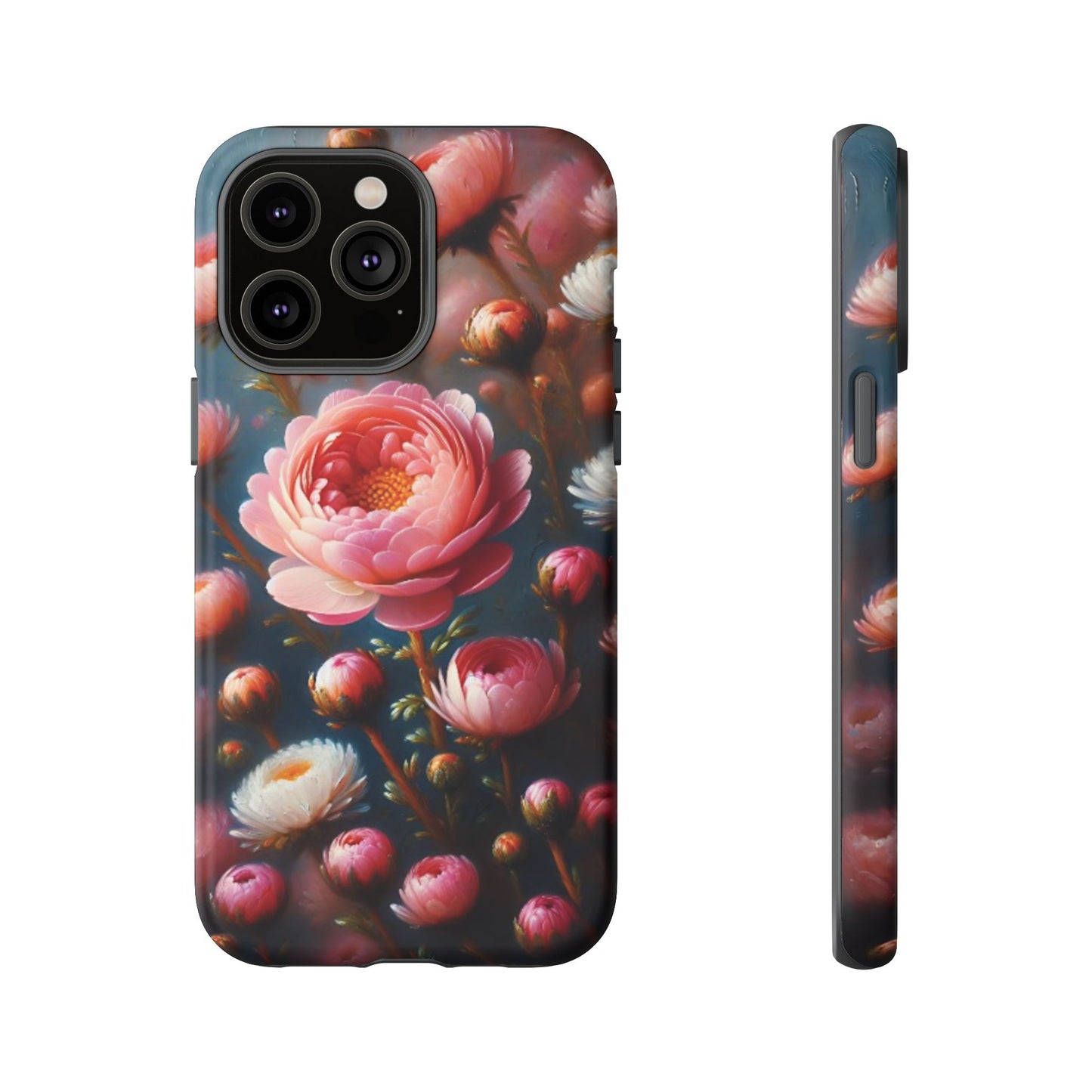 iPhone Lovers Floral Camera Phone Case - Tough & stylish protection case