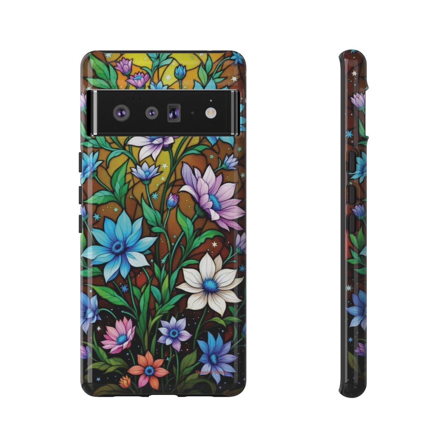 Pixel Me Floral Tough Case - Stylish and Durable Phone Protection
