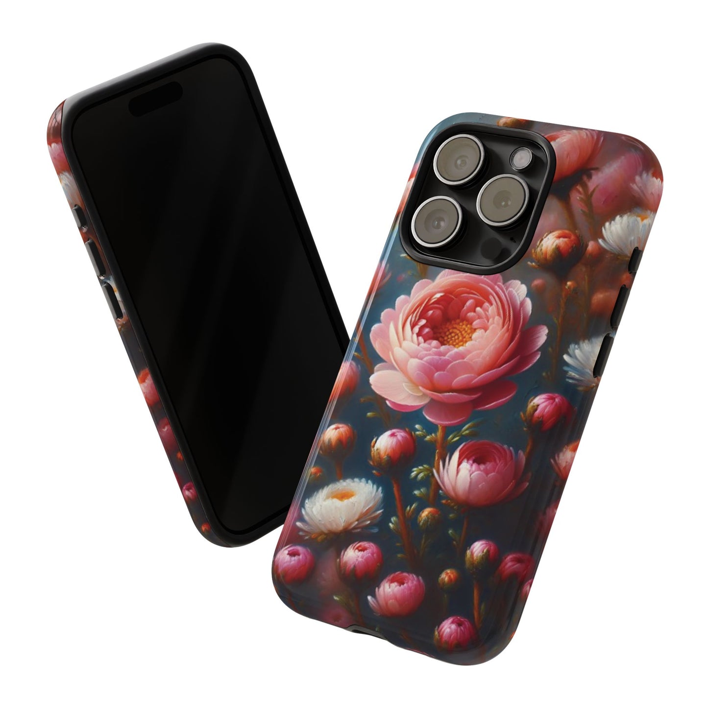 iPhone Lovers Floral Camera Phone Case - Tough & stylish protection case