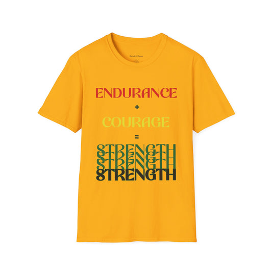 Endurance + Courage = Strength Graphic Tee