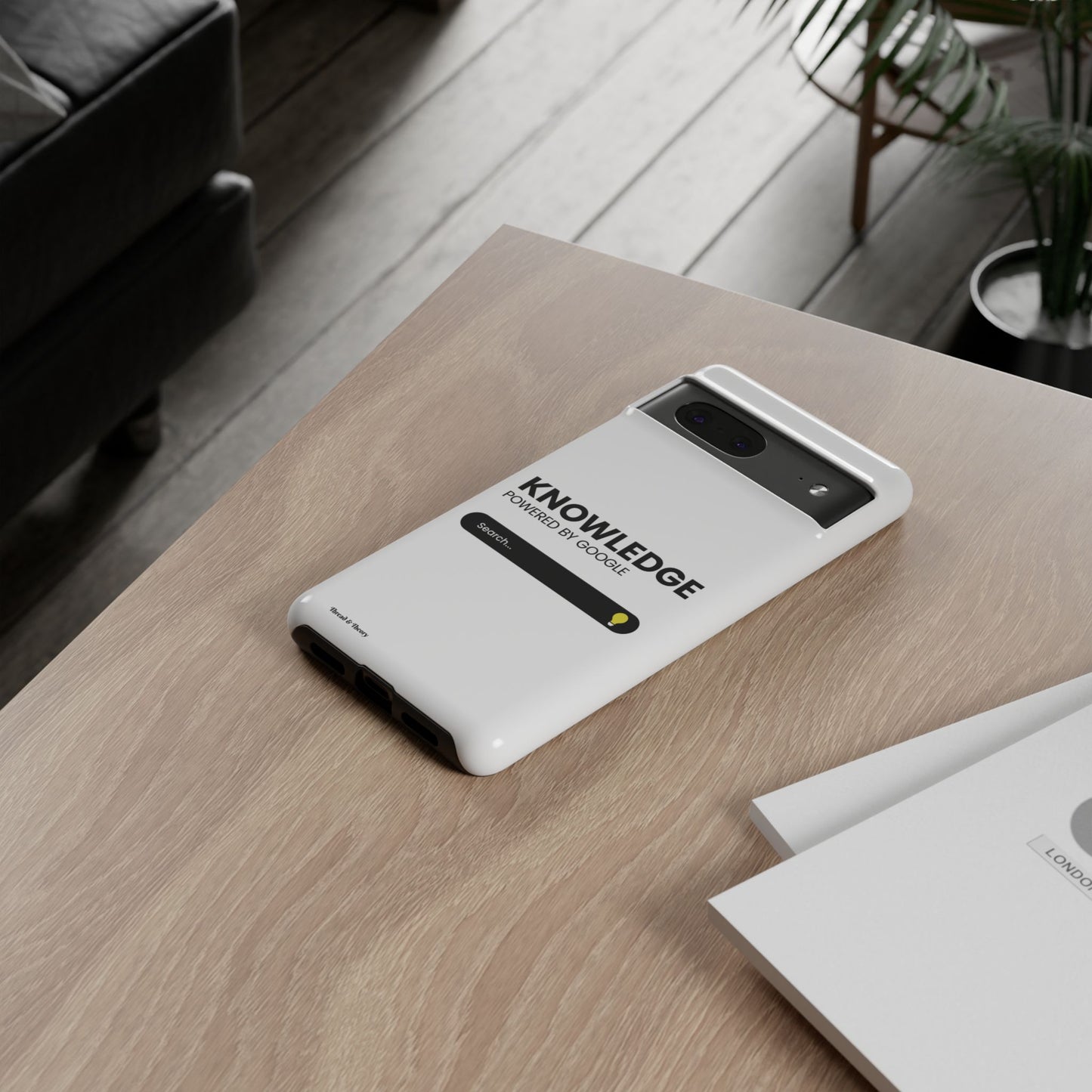 Pixel Me Knowledge Powered by Google Phone Case