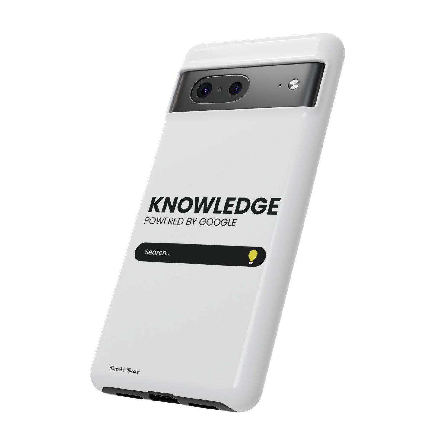 Pixel Me Knowledge Powered by Google Phone Case