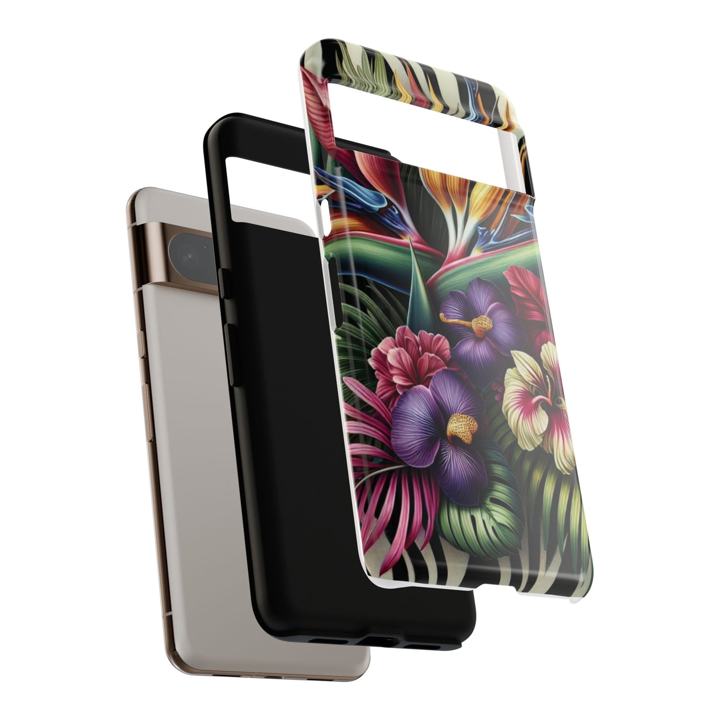Pixel Me Vibrant Exotic Flower Phone Case