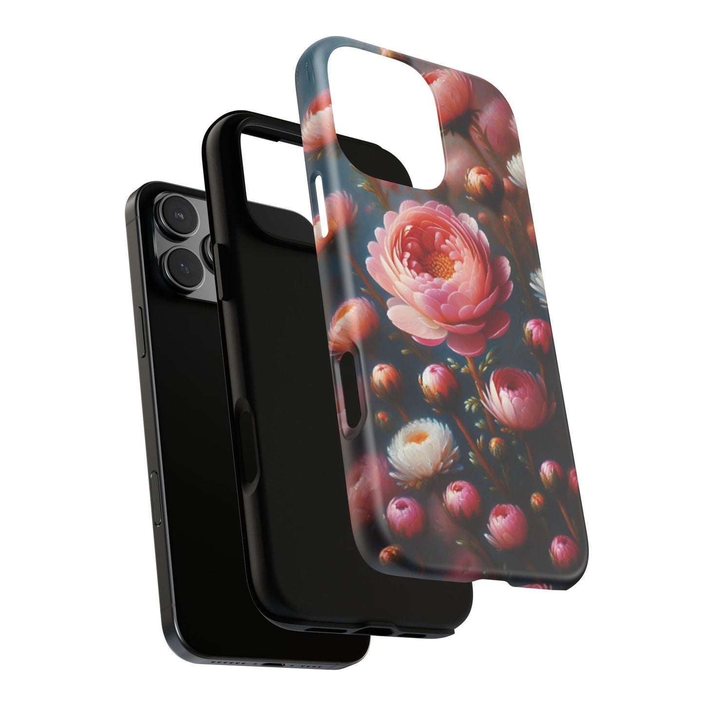 iPhone Lovers Floral Camera Phone Case - Tough & stylish protection case
