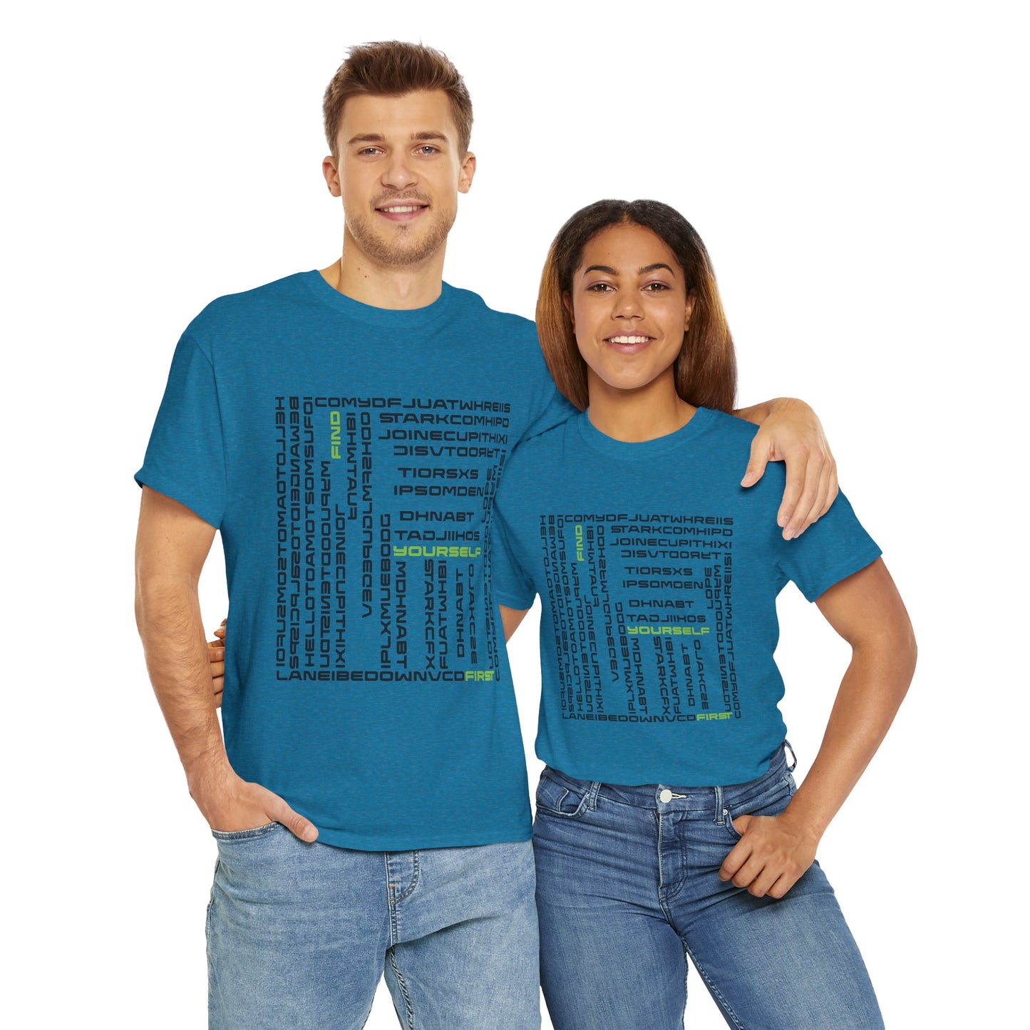 Find Yourself First Unisex Heavy Cotton Tee