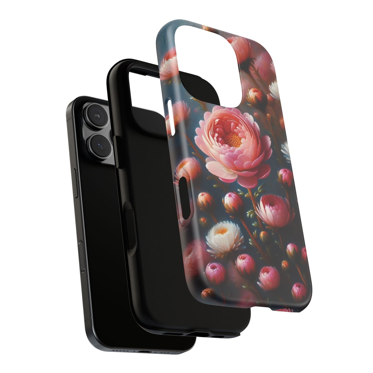 iPhone Lovers Floral Camera Phone Case - Tough & stylish protection case