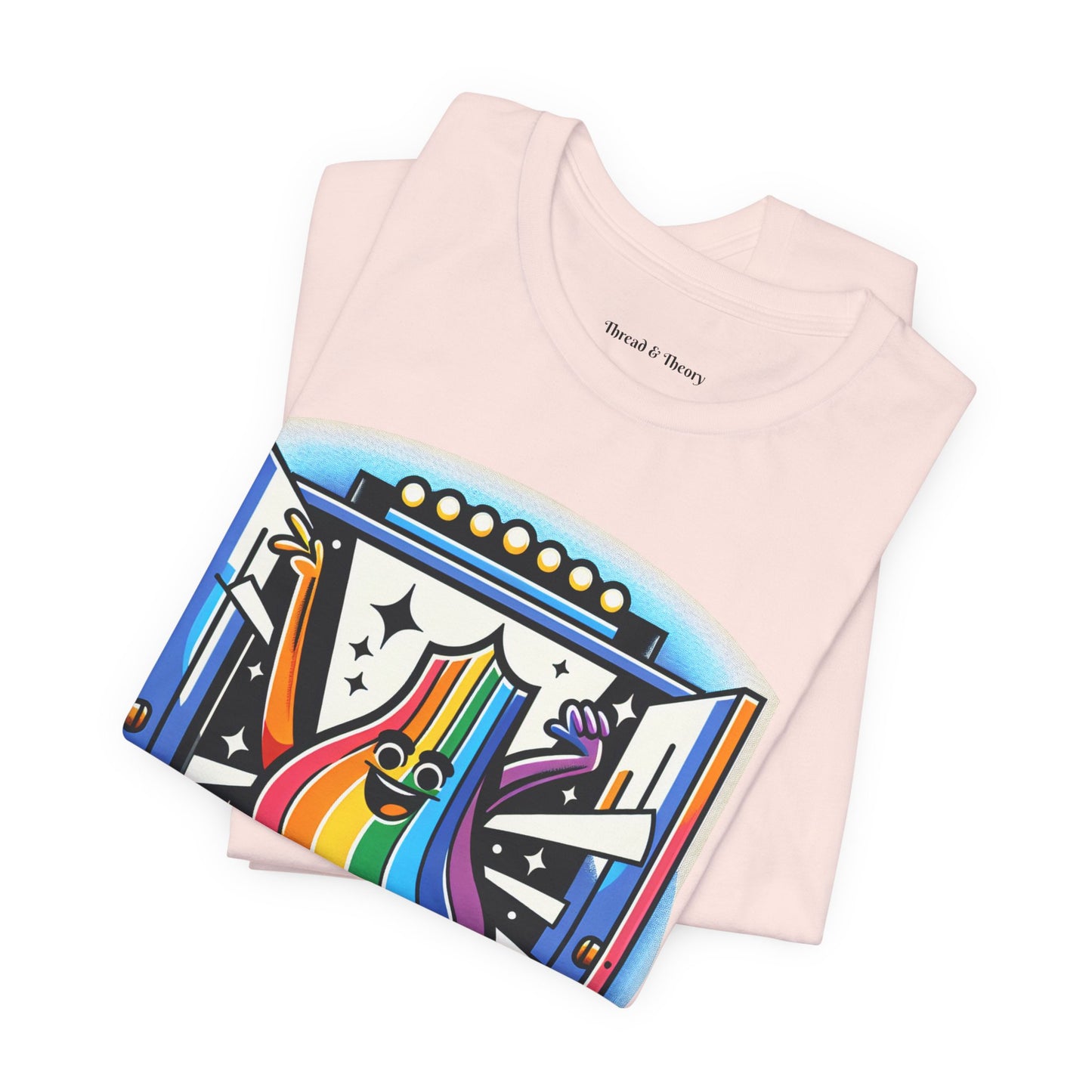 Loud and Proud-Pride Unisex Short Sleeve Tee - "No Closet Can Contain Me"