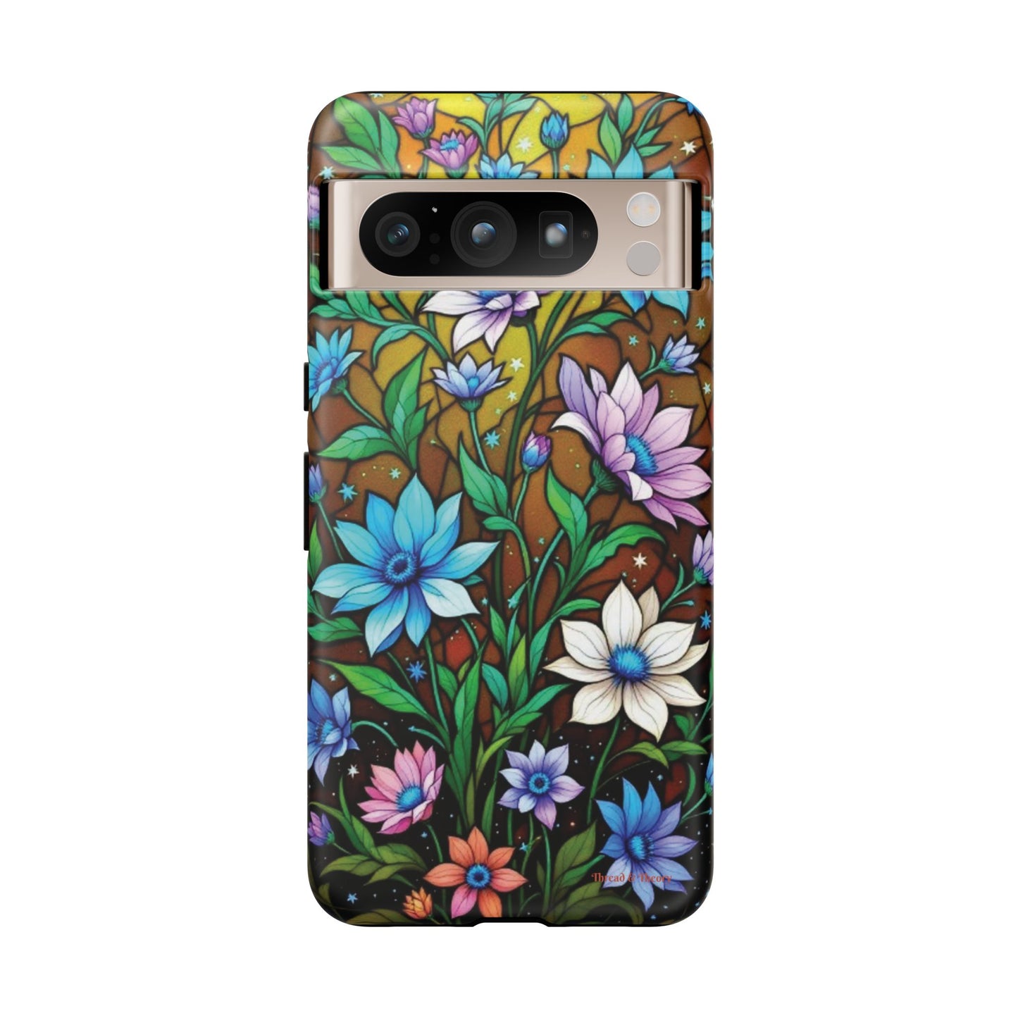 Pixel Me Floral Tough Case - Stylish and Durable Phone Protection