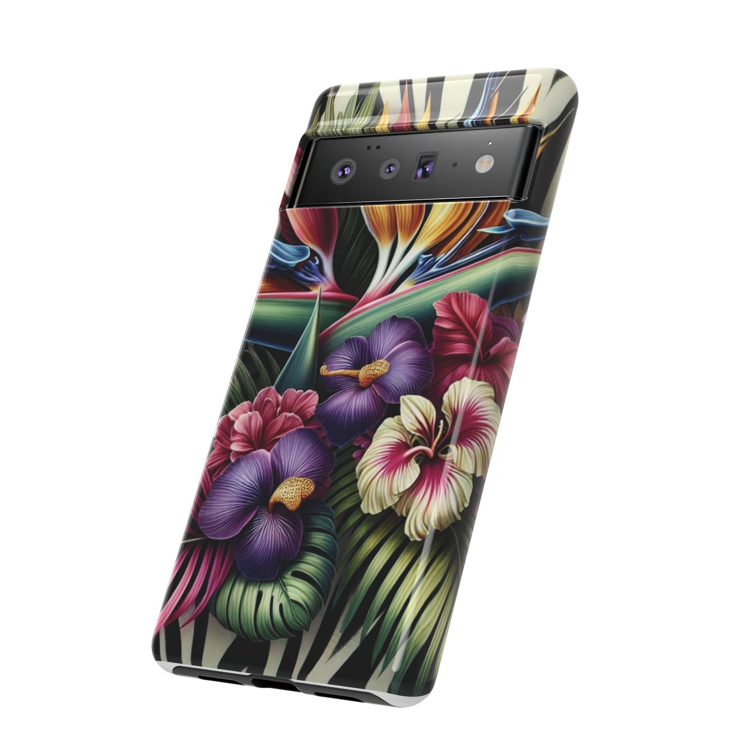 Pixel Me Vibrant Exotic Flower Phone Case