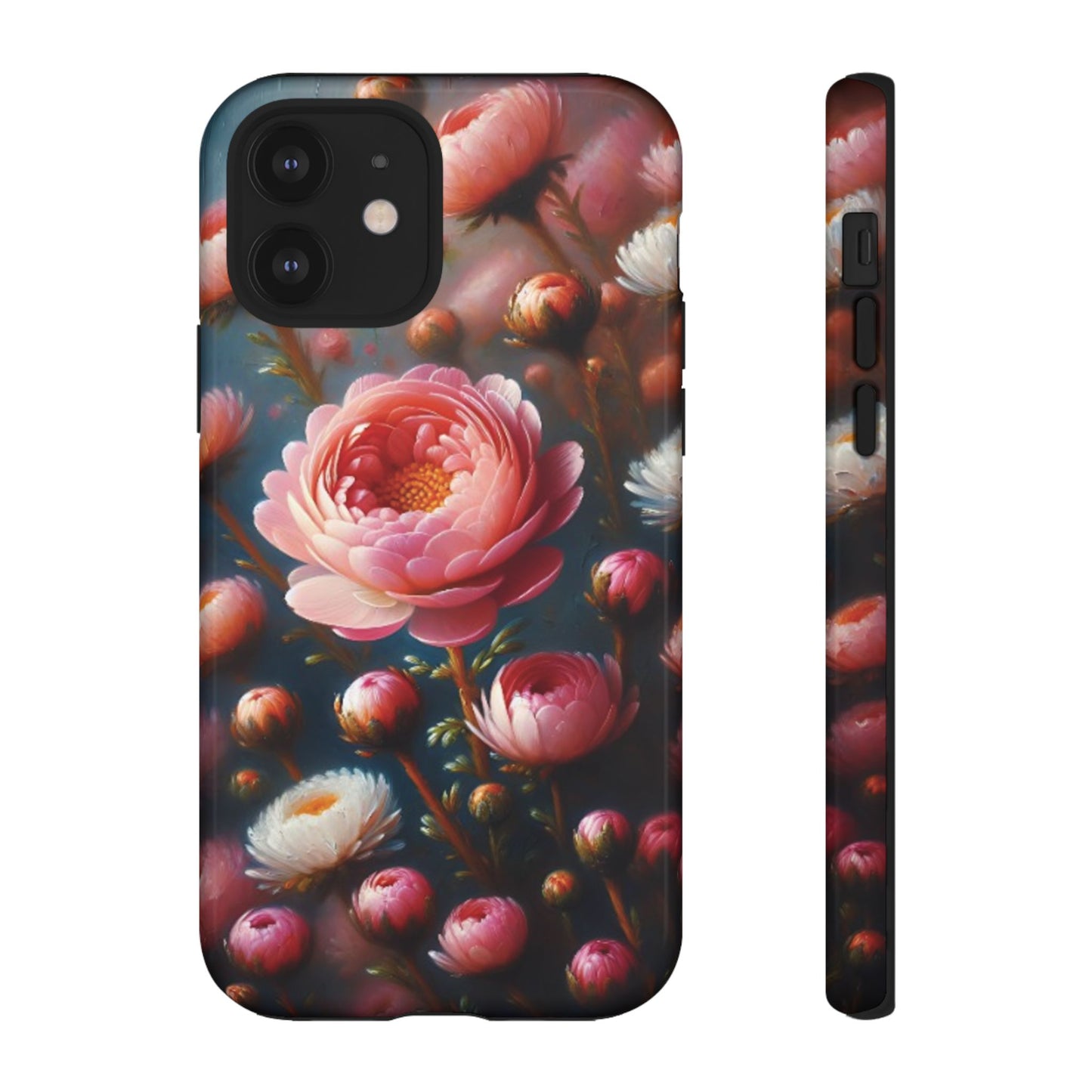 iPhone Lovers Floral Camera Phone Case - Tough & stylish protection case