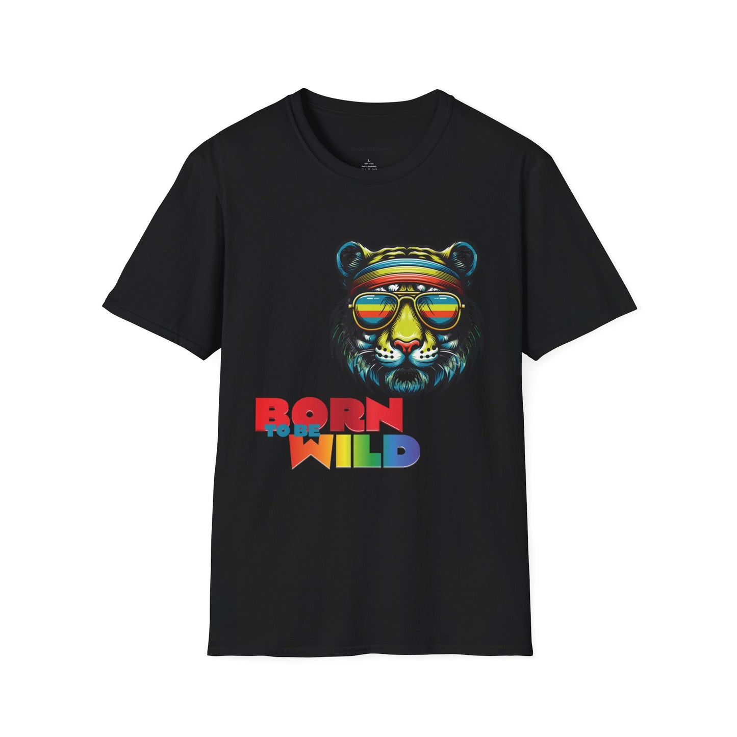 Loud and Proud Born to Be Wild Tiger T-Shirt