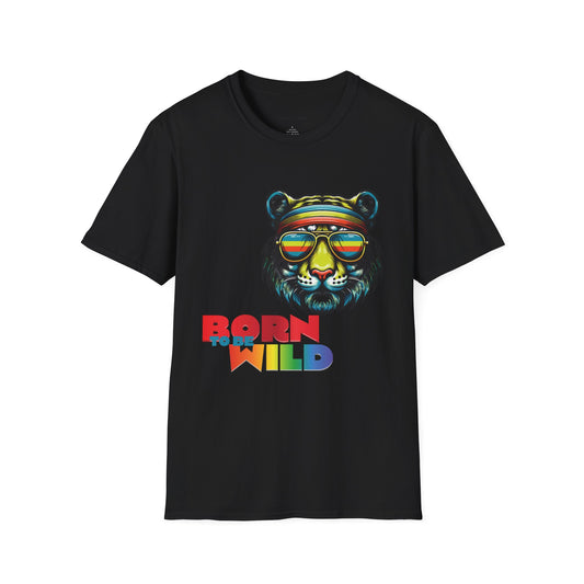 Loud and Proud Born to Be Wild Tiger T-Shirt