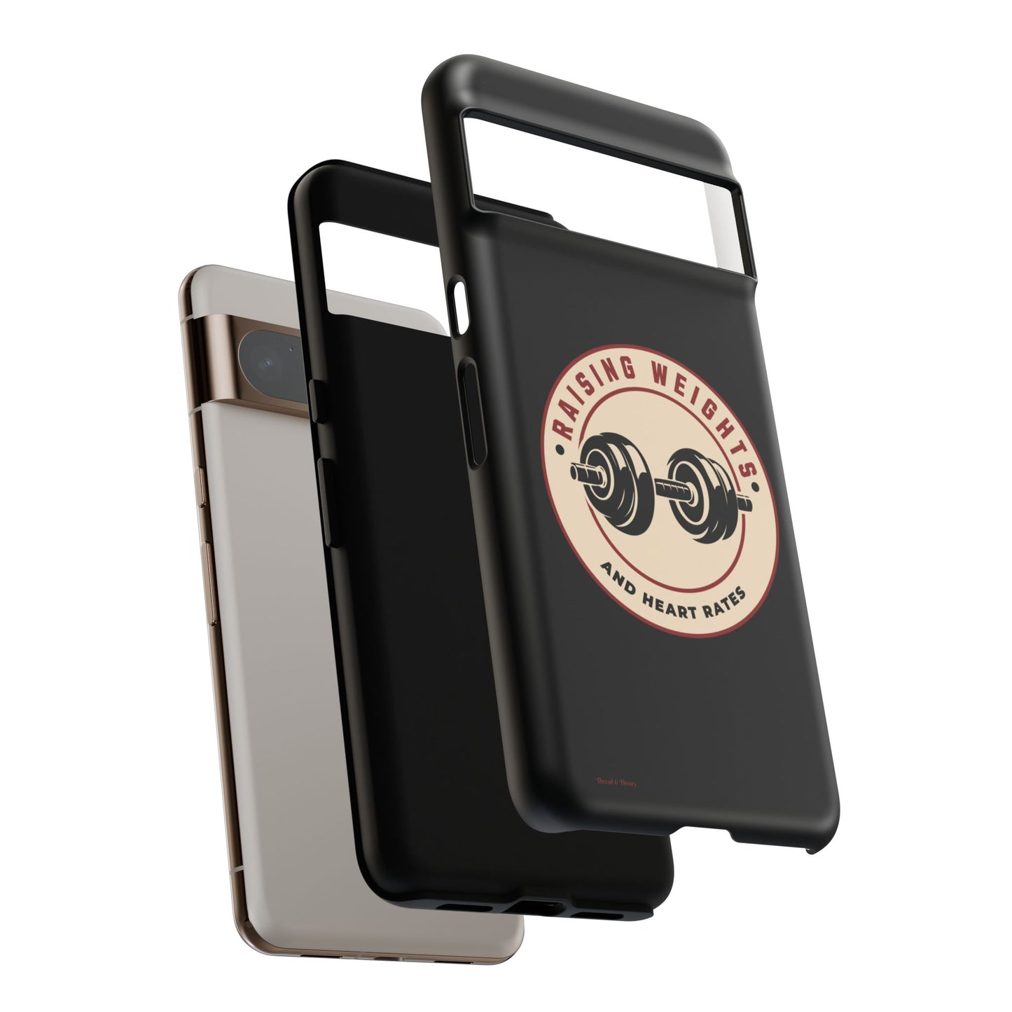 Pixel Me Raising Weights Phone Case