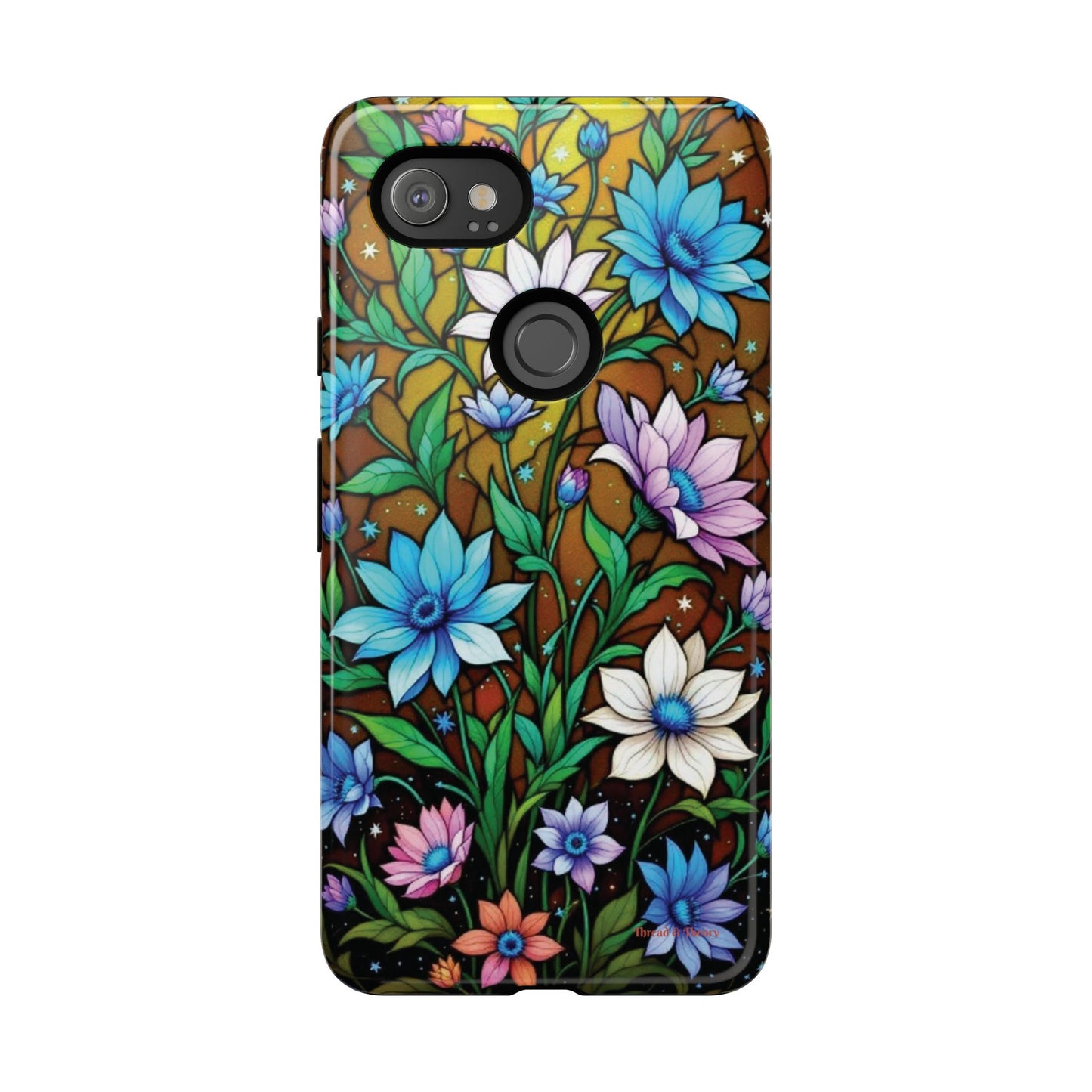 Pixel Me Floral Tough Case - Stylish and Durable Phone Protection