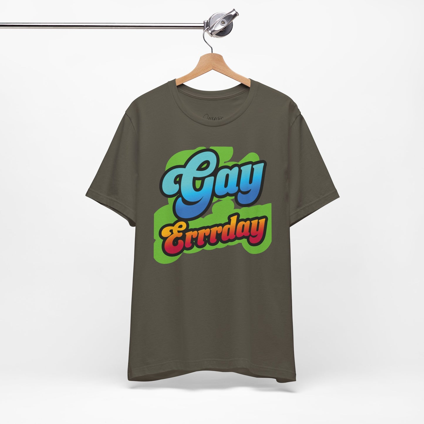 Pride Graphic Tee - Celebrate Love Every Day, LGBTQ+ Gift, Casual Wear, Summer Outing Essentials, Colorful Statement Shirt