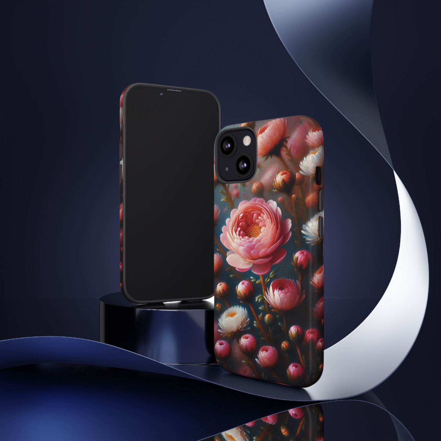 iPhone Lovers Floral Camera Phone Case - Tough & stylish protection case